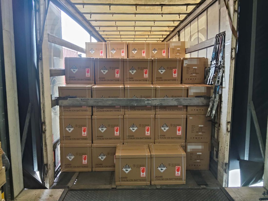 Dock-side at a partner warehouse