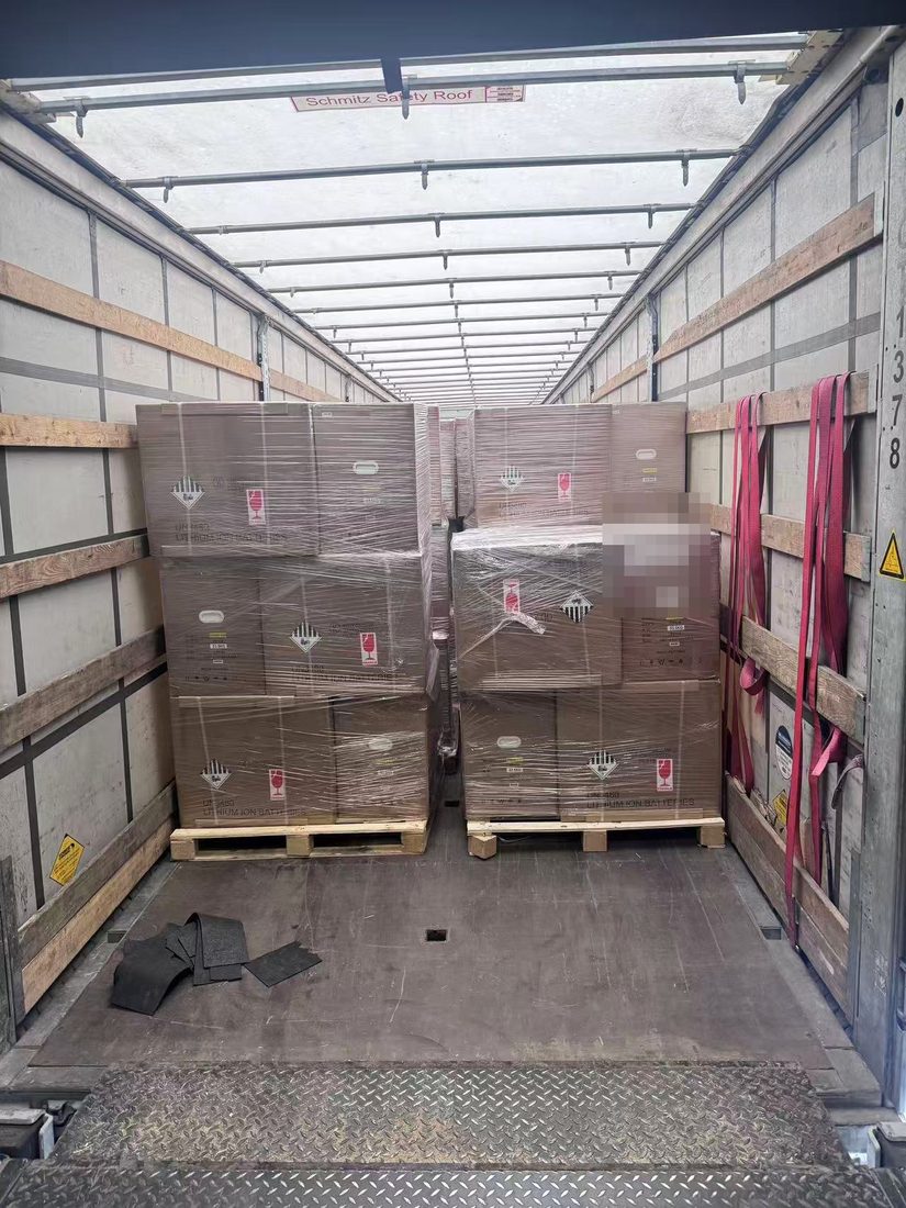 Secured load, ready to roll